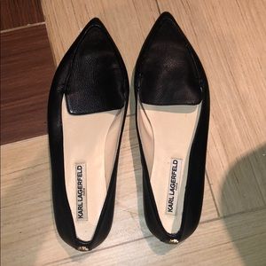 Karl Lagerfeld flats
